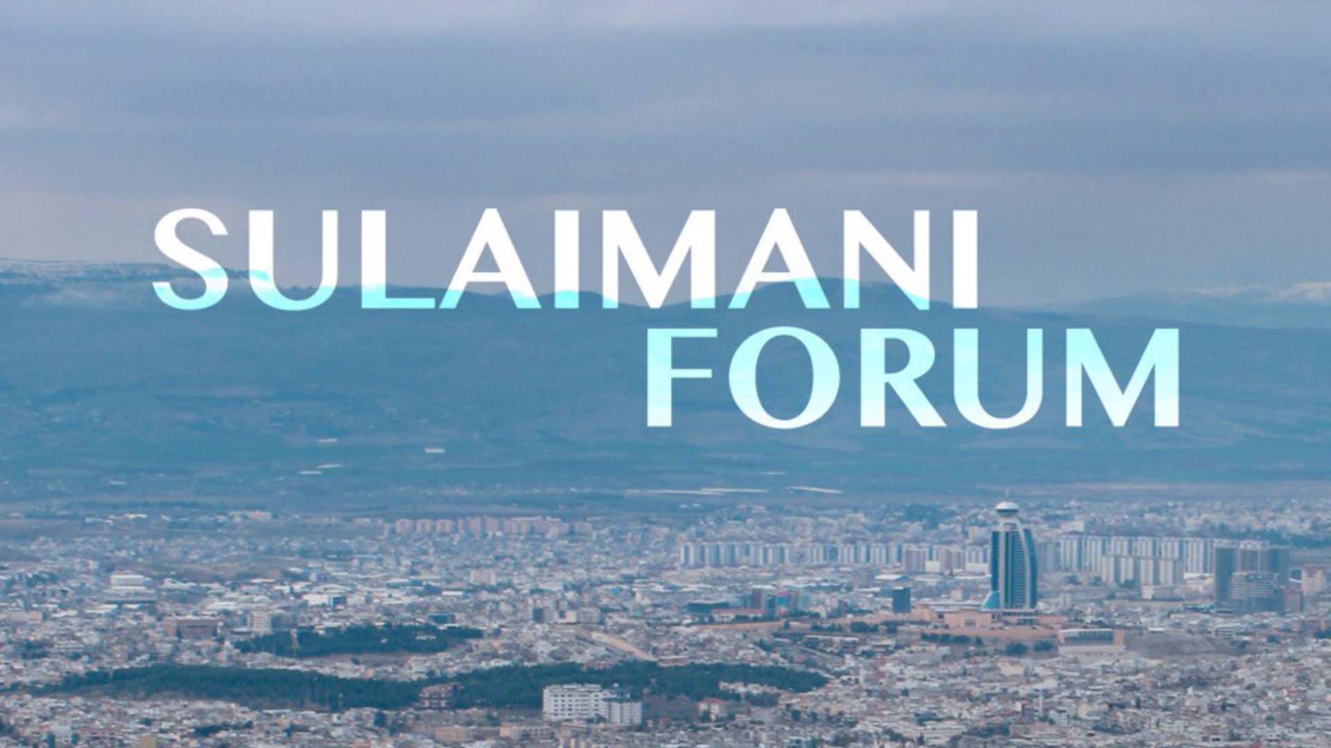 Sulaymaniyah Forum begins in the city 